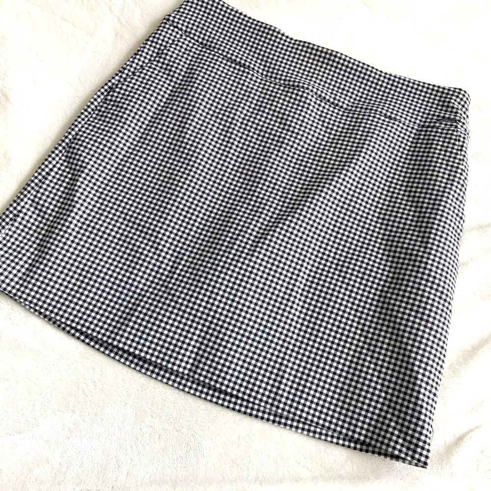 S.C&C.O checkered skirt